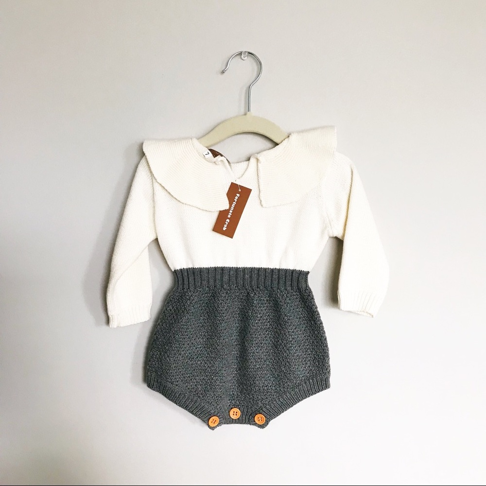 Sweater romper